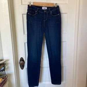 Paige Verdugo Ultra Skinny dark blue jeans 26